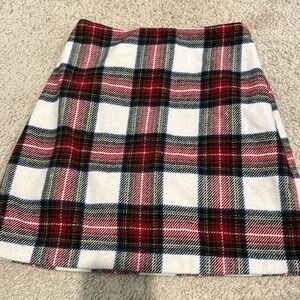 Abercrombie &Fitch plaid skirt